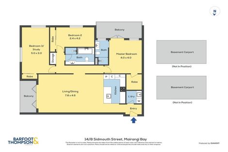 Photo of property in The Georgian, 2d/8 Sidmouth Street, Mairangi Bay, Auckland, 0630