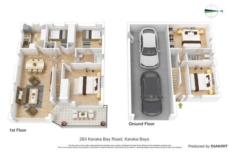 Photo of property in 283 Karaka Bay Road, Karaka Bays, Wellington, 6022