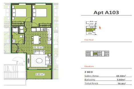 Photo of property in 103/8a Ko Street, Northcote, Auckland, 0627