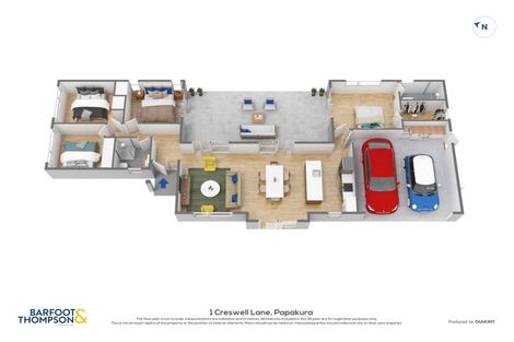 Photo of property in 1 Creswell Lane, Papakura, 2110