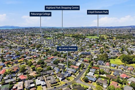 Photo of property in 46 Luton Avenue, Sunnyhills, Auckland, 2010