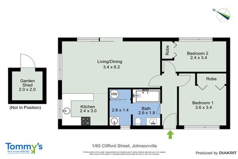 Photo of property in 1/65 Clifford Road, Johnsonville, Wellington, 6037