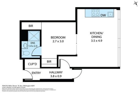 Photo of property in 505/212u Willis Street, Te Aro, Wellington, 6011