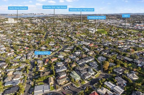 Photo of property in 2 Seine Road, Forrest Hill, Auckland, 0620