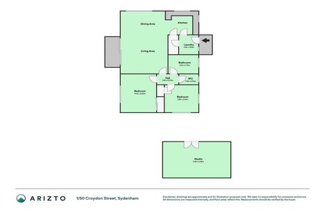 Photo of property in 1/50 Croydon Street, Sydenham, Christchurch, 8023