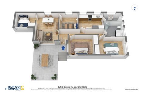 Photo of property in 53 Bruce Road, Glenfield, Auckland, 0629