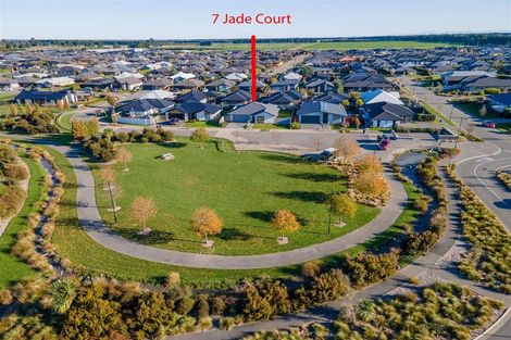 Photo of property in 7 Jade Court, Rolleston, 7614