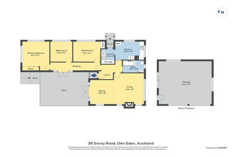 Photo of property in 36 Savoy Road, Glen Eden, Auckland, 0602