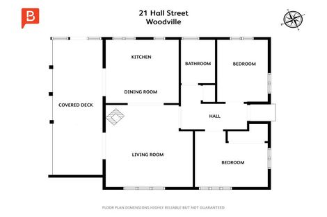 Photo of property in 21 Hall Street, Woodville, 4920