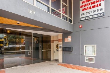Photo of property in Orange Apartments/victoria Centr, 807/169 The Terrace, Wellington Central, Wellington, 6011
