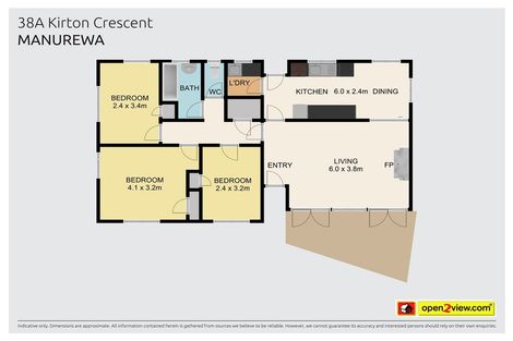 Photo of property in 1/38 Kirton Crescent, Manurewa, Auckland, 2102