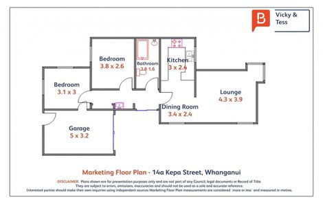 Photo of property in 14a Kepa Street, Whanganui East, Whanganui, 4500