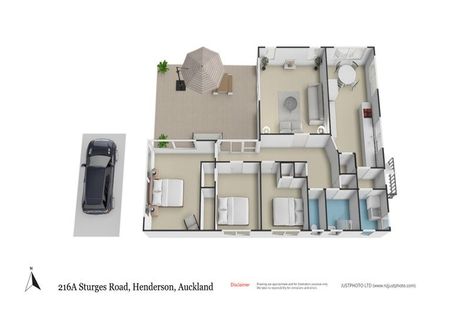 Photo of property in 216a Sturges Road, Henderson, Auckland, 0612