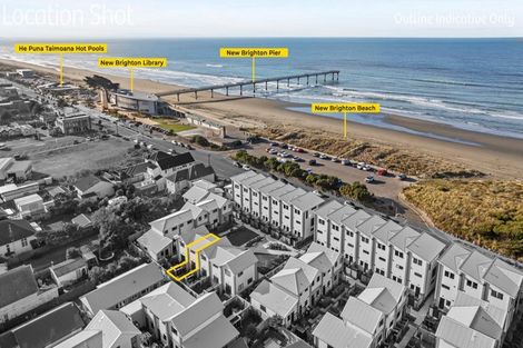 Photo of property in 12/231 Marine Parade, New Brighton, Christchurch, 8061