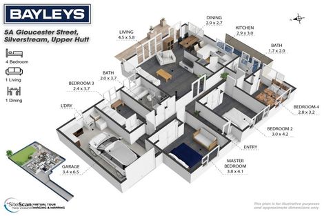 Photo of property in 5a Gloucester Street, Silverstream, Upper Hutt, 5019