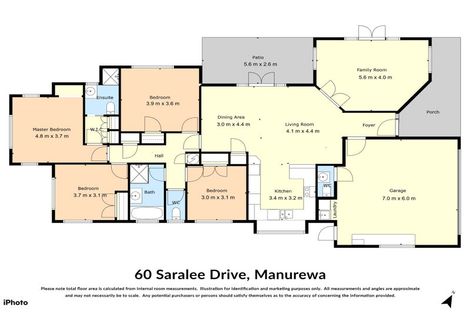Photo of property in 60 Saralee Drive, Manurewa, Auckland, 2105