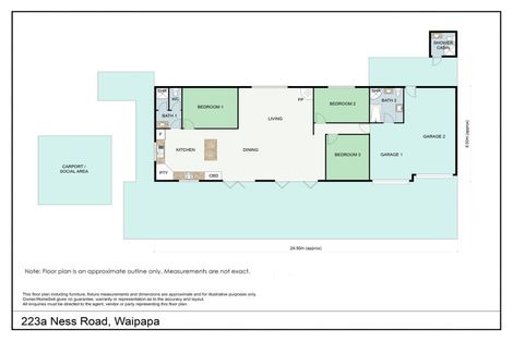 Photo of property in 223a Ness Road, Waipapa, Kerikeri, 0295