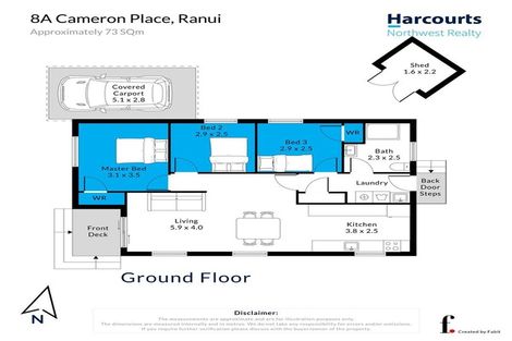 Photo of property in 8 Cameron Place, Ranui, Auckland, 0612