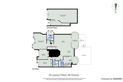 Photo of property in 23 Lawson Place, Mount Victoria, Wellington, 6011