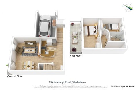 Photo of property in 74a Mairangi Road, Wadestown, Wellington, 6012