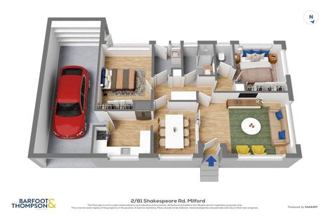 Photo of property in 2/81 Shakespeare Road, Milford, Auckland, 0620