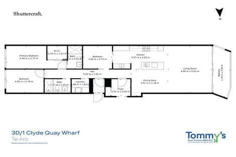 Photo of property in Clyde Quay Wharf, 3d/1 Clyde Quay Wharf, Te Aro, Wellington, 6011