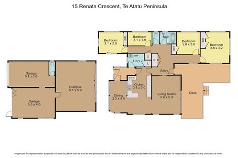 Photo of property in 15 Renata Crescent, Te Atatu Peninsula, Auckland, 0610