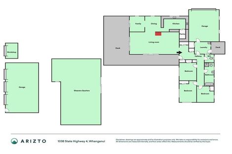 Photo of property in 1038 State Highway 4, Parikino, Whanganui, 4573