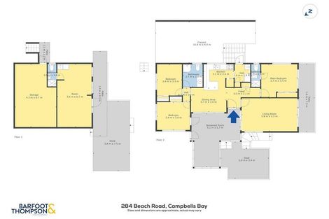 Photo of property in 284 Beach Road, Campbells Bay, Auckland, 0630