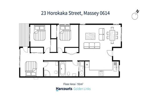 Photo of property in 21 Horokaka Street, Massey, Auckland, 0614