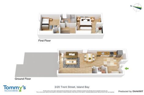Photo of property in 20u3 Trent Street, Island Bay, Wellington, 6023