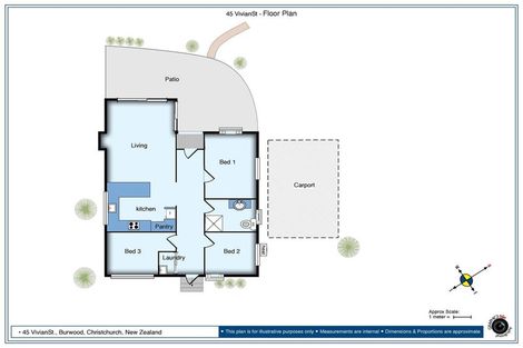 Photo of property in 45 Vivian Street, Burwood, Christchurch, 8083