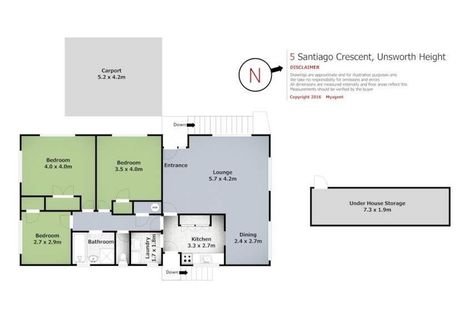 Photo of property in 5 Santiago Crescent, Unsworth Heights, Auckland, 0632