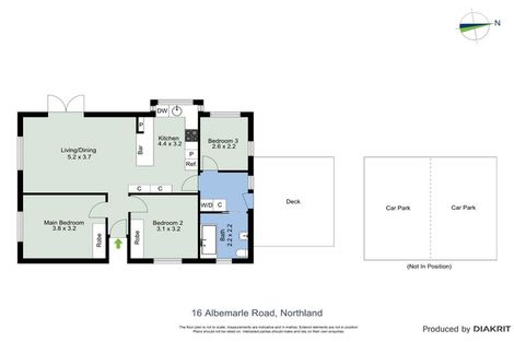 Photo of property in 16 Albemarle Road, Northland, Wellington, 6012