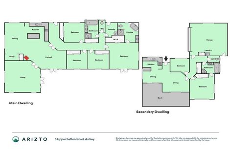 Photo of property in 5 Upper Sefton Road, Ashley, Rangiora, 7477