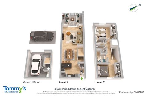 Photo of property in Victoria Villas, 43/35u Pirie Street, Mount Victoria, Wellington, 6011