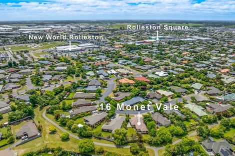 Photo of property in 16 Monet Vale, Rolleston, 7614