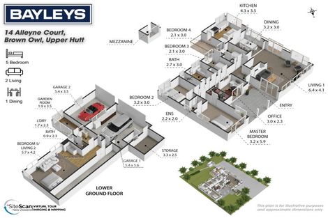 Photo of property in 14 Alleyne Court, Brown Owl, Upper Hutt, 5018