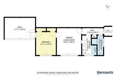 Photo of property in 2/8 Mataroa Avenue, Northland, Wellington, 6012