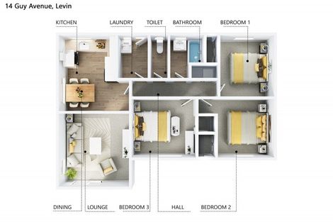 Photo of property in 14 Guy Avenue, Levin, 5510