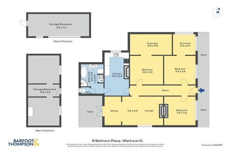 Photo of property in 8 Belmont Place, Warkworth, 0910