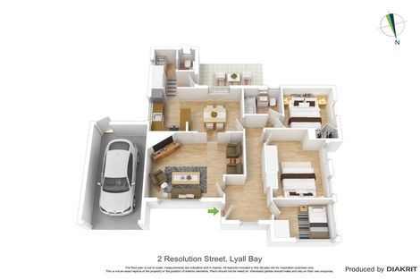 Photo of property in 2 Resolution Street, Lyall Bay, Wellington, 6022