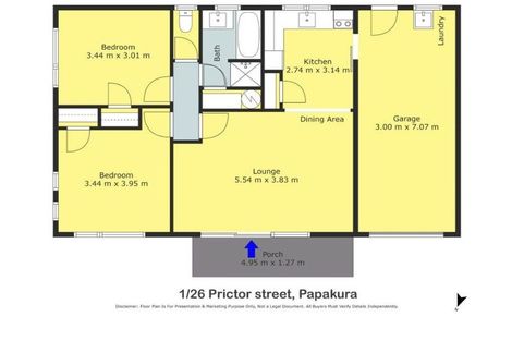 Photo of property in 1/26 Prictor Street, Papakura, 2110