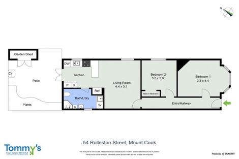 Photo of property in 54 Rolleston Street, Mount Cook, Wellington, 6021