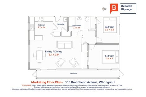 Photo of property in 35b Broadhead Avenue, Tawhero, Whanganui, 4501