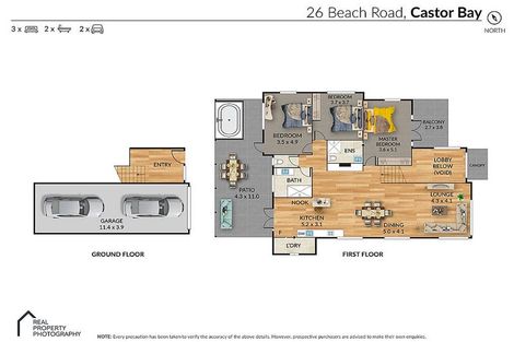 Photo of property in 26 Beach Road, Castor Bay, Auckland, 0620