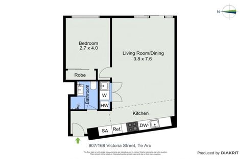 Photo of property in Vsp South, 907/168u Victoria Street, Te Aro, Wellington, 6011