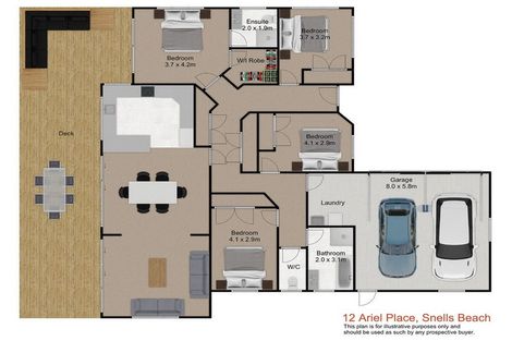Photo of property in 12 Ariel Place, Snells Beach, 0920