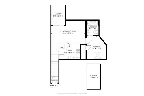 Photo of property in Metro Apartments, 18/220u Thorndon Quay, Pipitea, Wellington, 6011