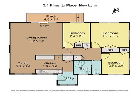 Photo of property in 3/1 Pimento Place, New Lynn, Auckland, 0600